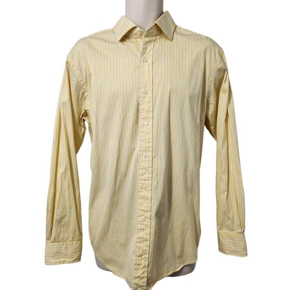 Polo Ralph Lauren Other - Men's Long Sleeve Polo Ralph Lauren Button Up Dress Shirt Size 16 1/2 Yellow